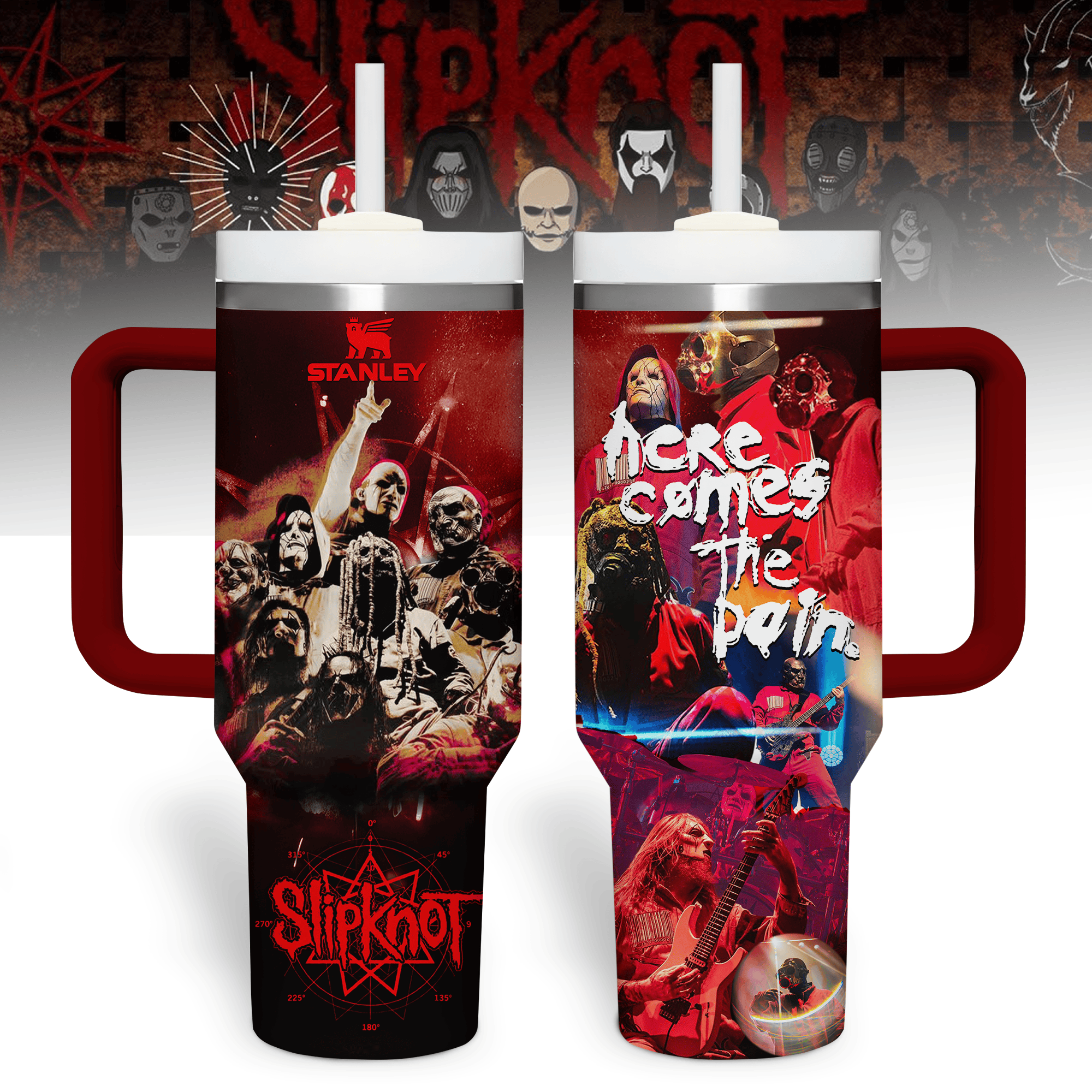 Slipknot Music Custom Stanley Cup 40 oz 30 oz Tumbler With HandleTVC2301309