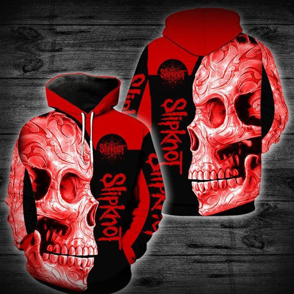 Slipknot Sugar Skull 3D All Over Print Hoodie, Zip Hoodie