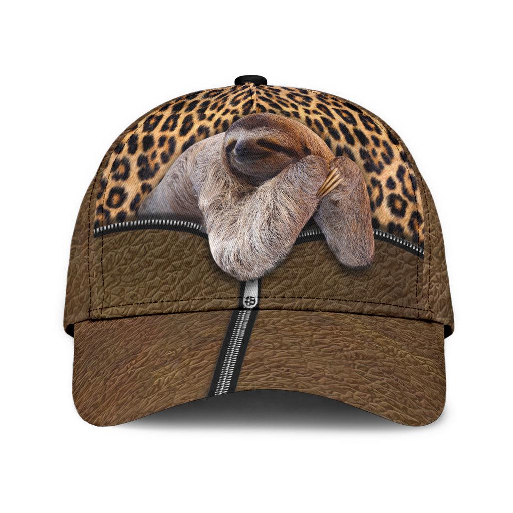 Sloth Classic Cap, Gift for Sloth Lovers Trucker Hats Custom Hats Gifts For Men & Women