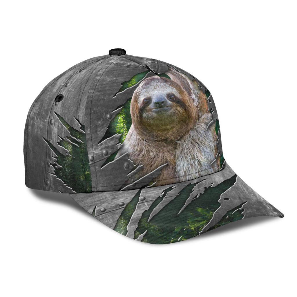 Sloth Classic Cap, Gift for Sloth Lovers Trucker Hats Custom Hats Gifts For Men & Women