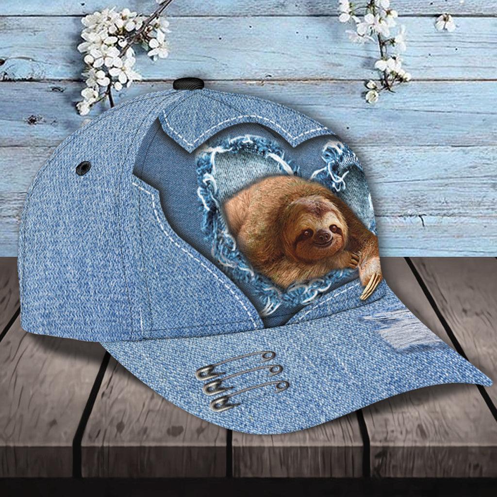 Sloth Classic Cap, Gift for Sloth Lovers Trucker Hats Custom Hats Gifts For Men & Women