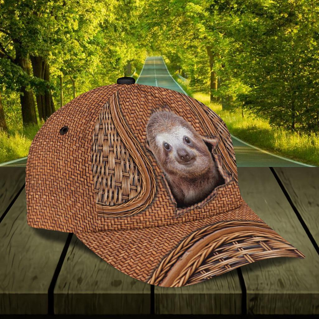 Sloth Classic Cap, Gift for Sloth Lovers Trucker Hats Custom Hats Gifts For Men & Women