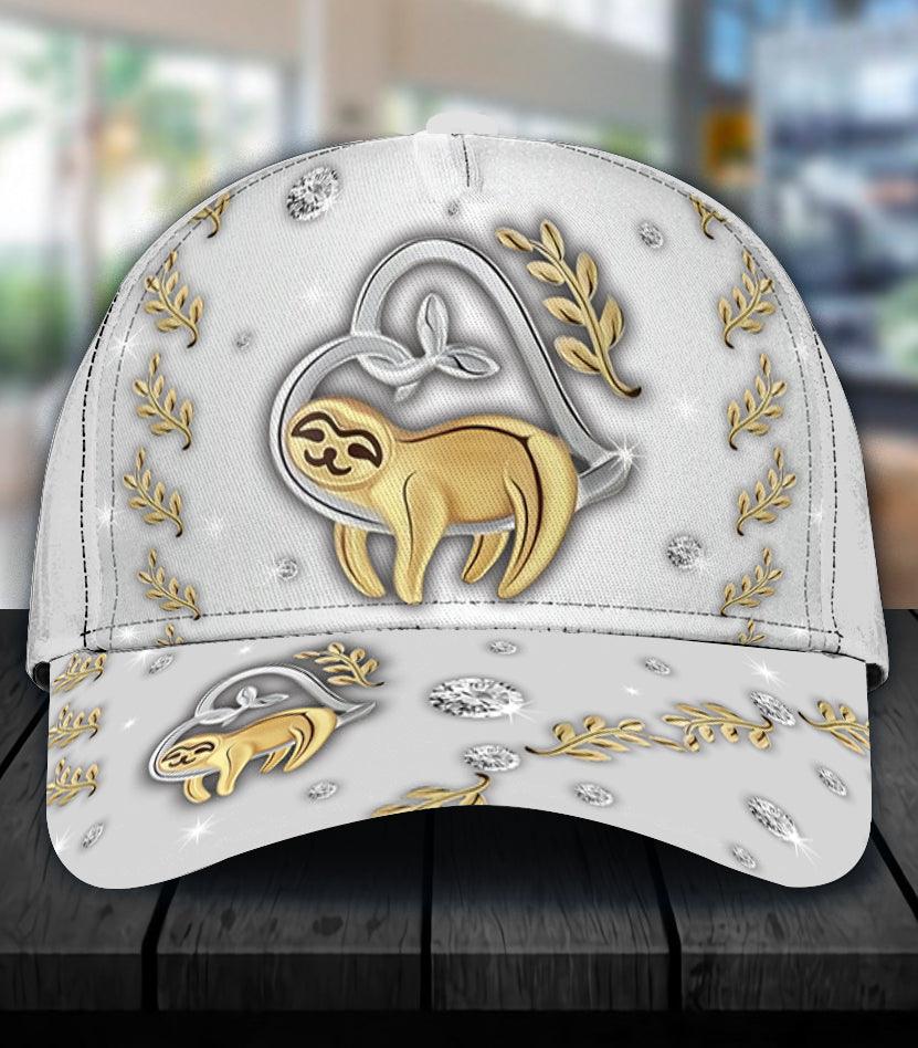 Sloth Classic Cap, Gift for Sloth Lovers Trucker Hats Custom Hats Gifts For Men & Women