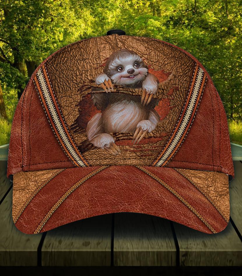 Sloth Classic Cap, Gift for Sloth Lovers Trucker Hats Custom Hats Gifts For Men & Women