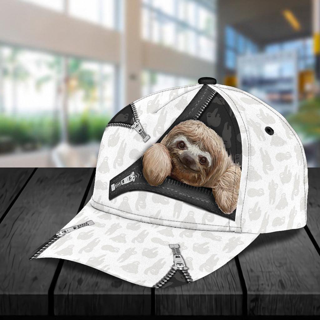 Sloth Classic Cap, Gift for Sloth Lovers Trucker Hats Custom Hats Gifts For Men & Women