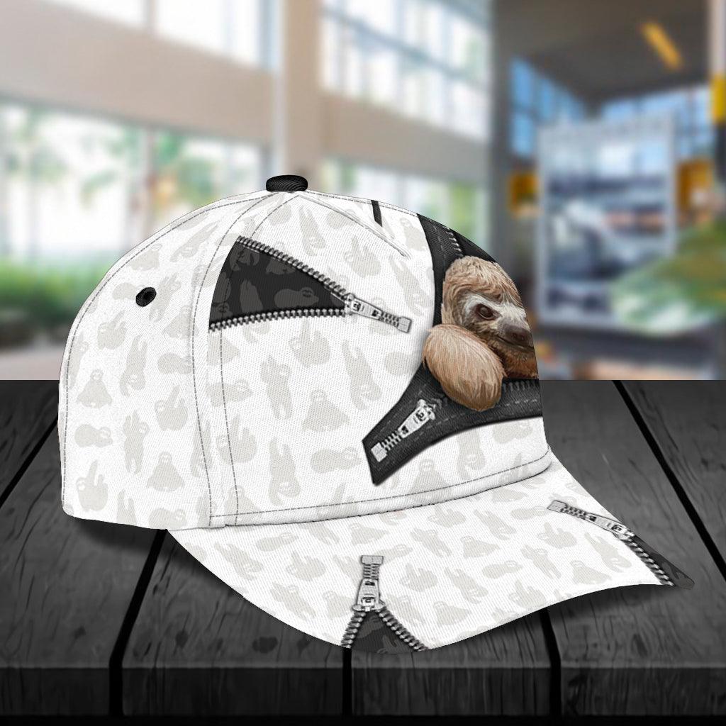 Sloth Classic Cap, Gift for Sloth Lovers Trucker Hats Custom Hats Gifts For Men & Women