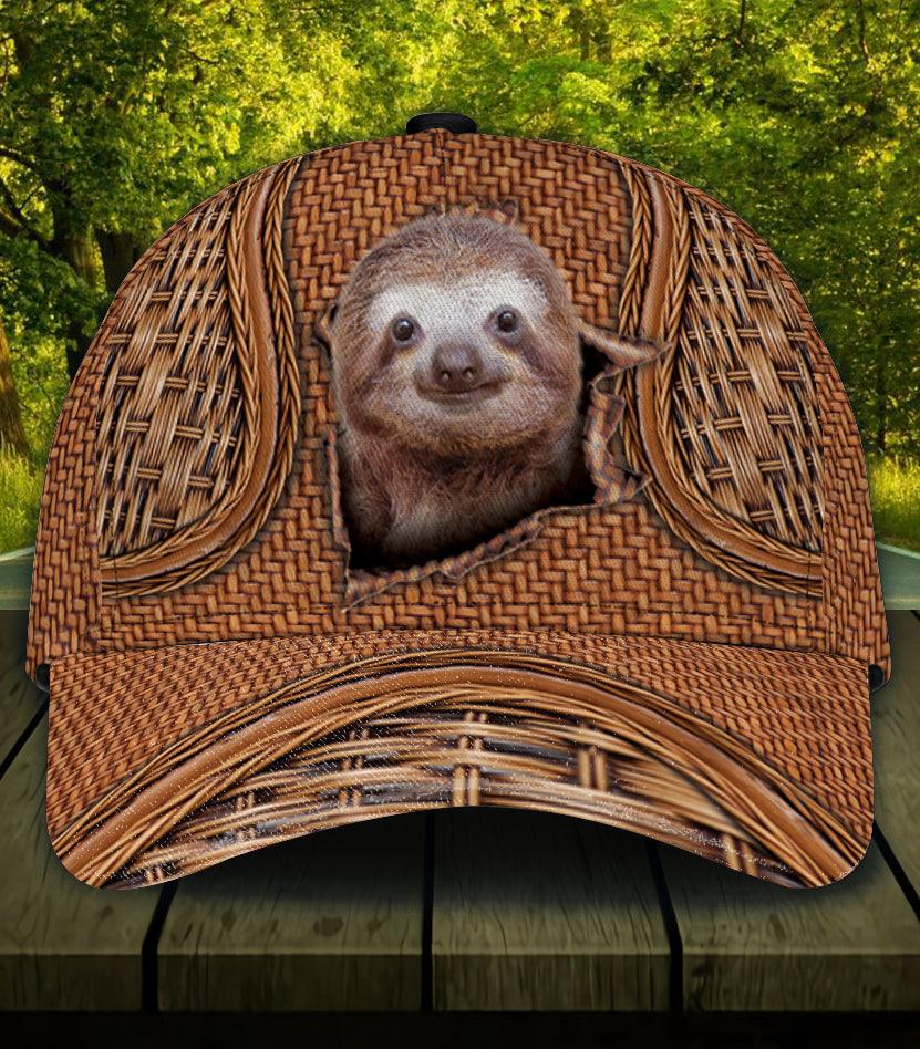Sloth Classic Cap, Gift for Sloth Lovers Trucker Hats Custom Hats Gifts For Men & Women