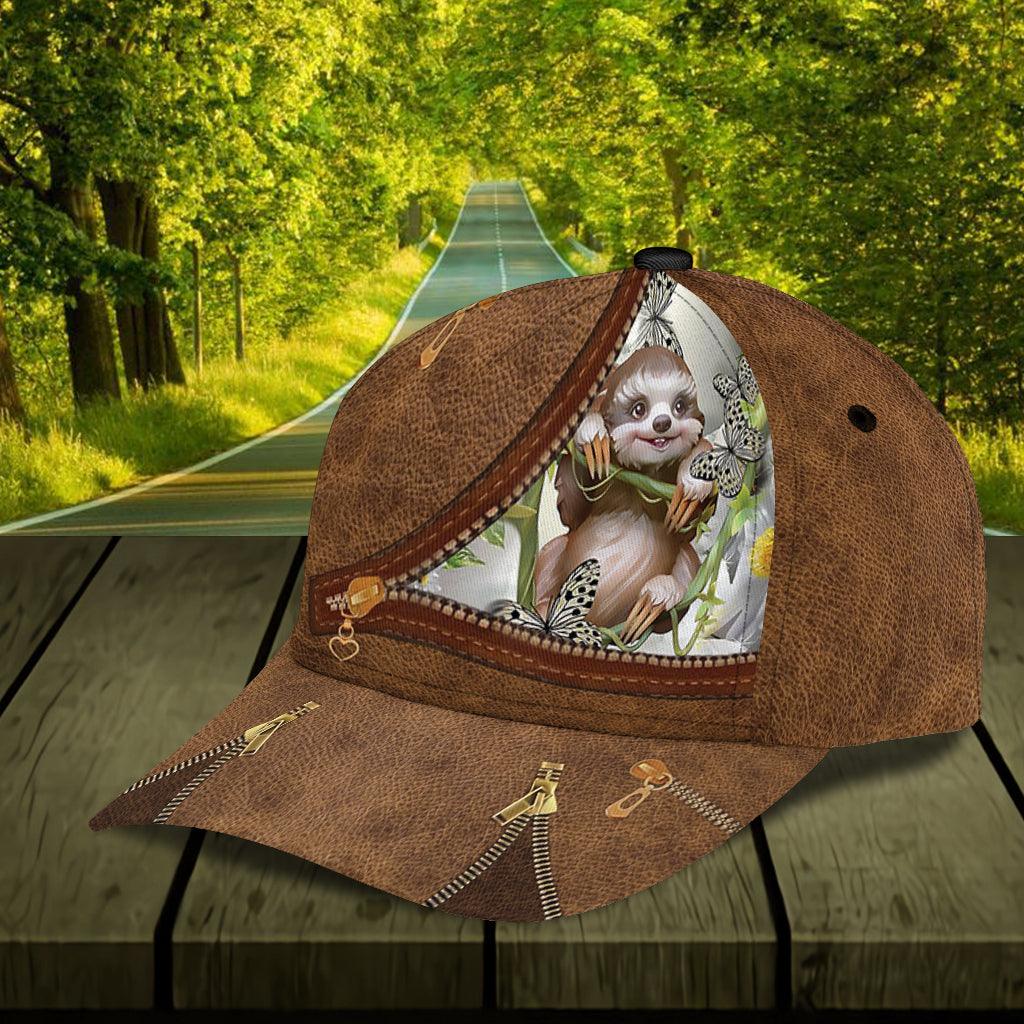 Sloth Classic Cap, Gift for Sloth Lovers Trucker Hats Custom Hats Gifts For Men & Women