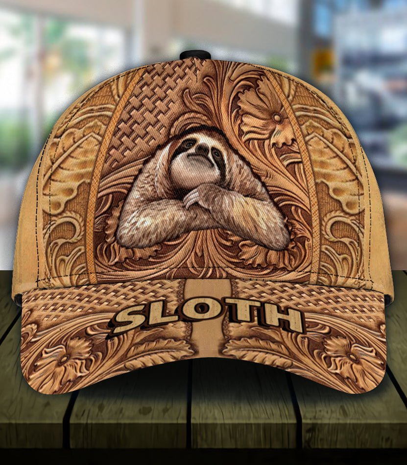 Sloth Classic Cap, Gift for Sloth Lovers Trucker Hats Custom Hats Gifts For Men & Women