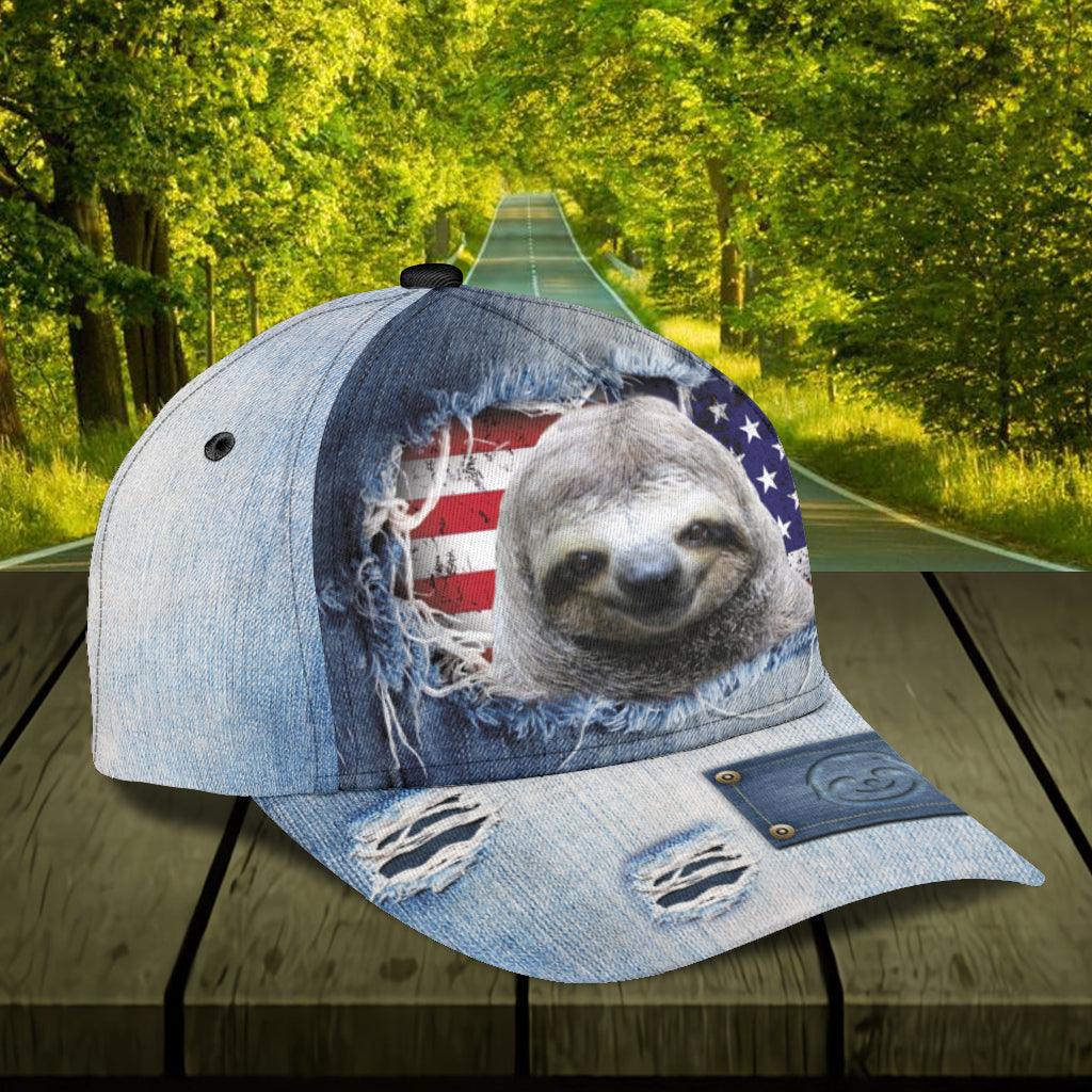 Sloth Classic Cap, Gift for Sloth Lovers Trucker Hats Custom Hats Gifts For Men & Women