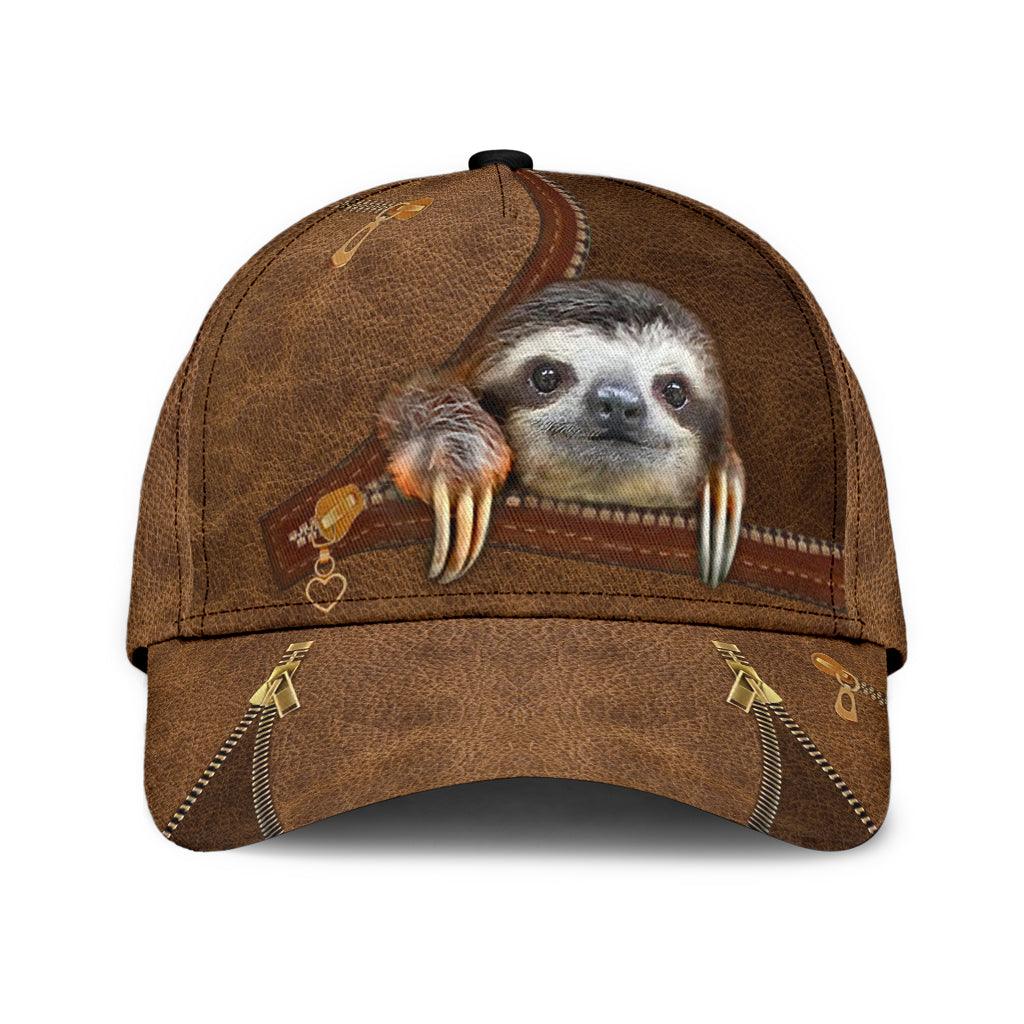 Sloth Classic Cap, Gift for Sloth Lovers Trucker Hats Custom Hats Gifts For Men & Women