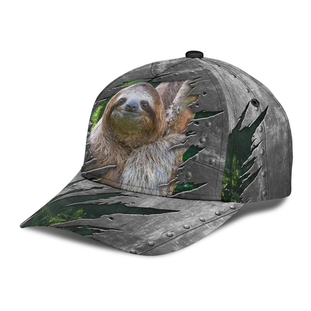 Sloth Classic Cap, Gift for Sloth Lovers Trucker Hats Custom Hats Gifts For Men & Women
