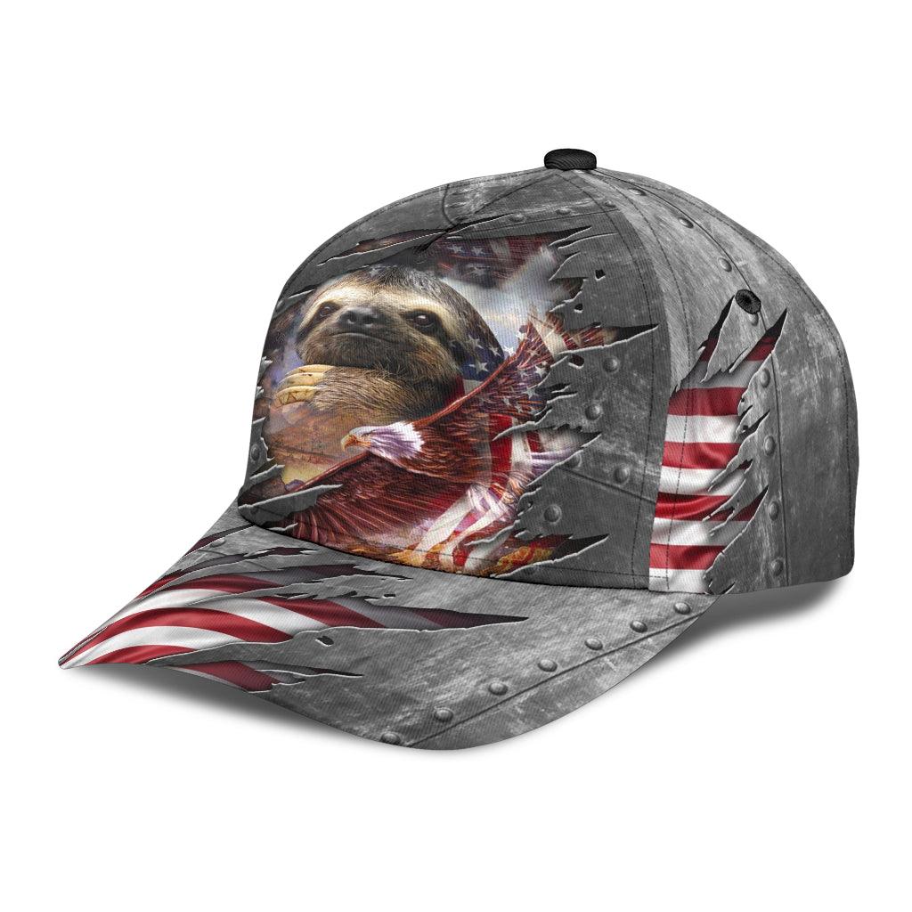 Sloth Classic Cap, Gift for Sloth Lovers Trucker Hats Custom Hats Gifts For Men & Women