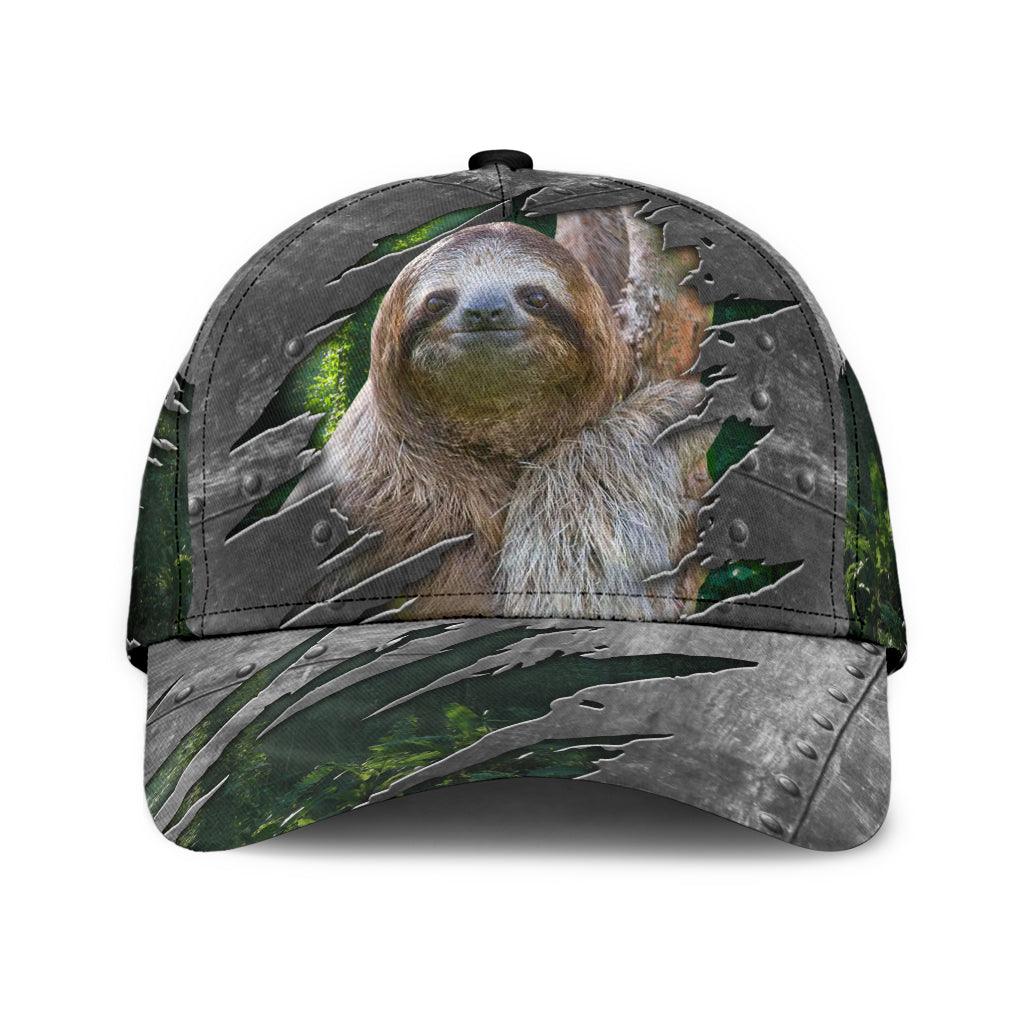 Sloth Classic Cap, Gift for Sloth Lovers Trucker Hats Custom Hats Gifts For Men & Women