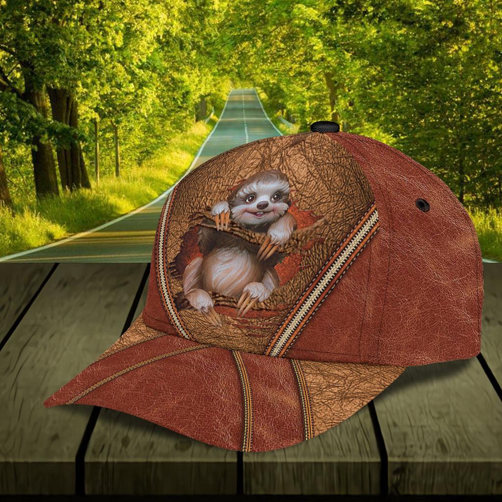 Sloth Classic Cap, Gift for Sloth Lovers Trucker Hats Custom Hats Gifts For Men & Women