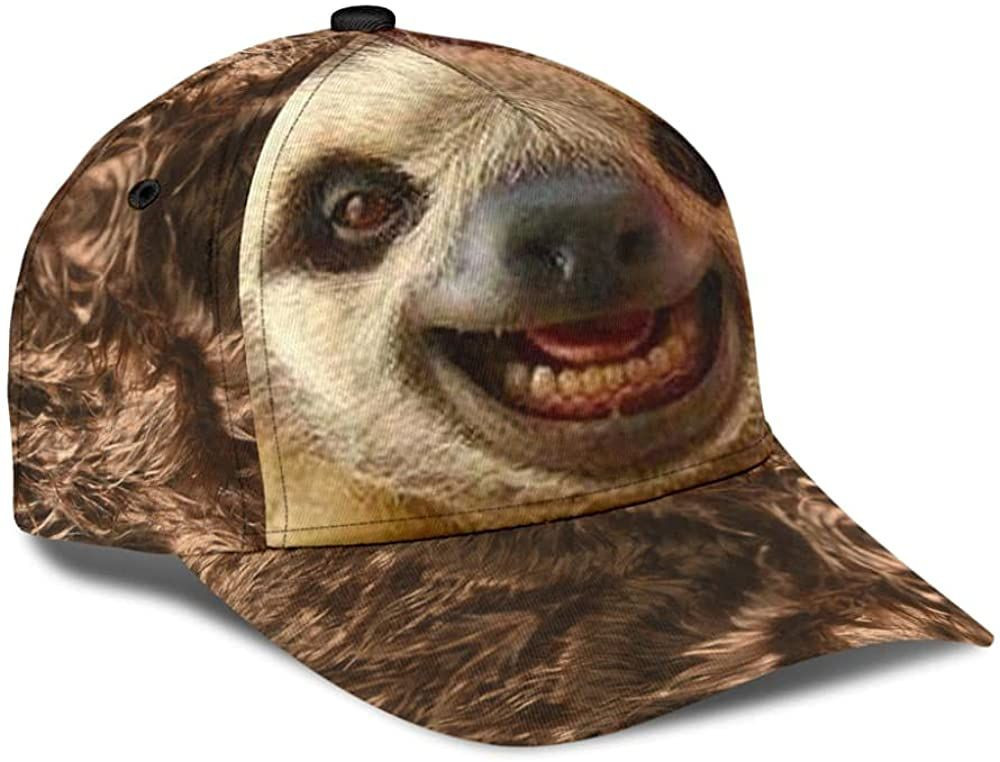 Sloth Face Style Lovely Cute Simple And Beautiful 3D Printed Unisex Hat Classic Cap Trucker Hats Custom Hats Gifts For Men & Women