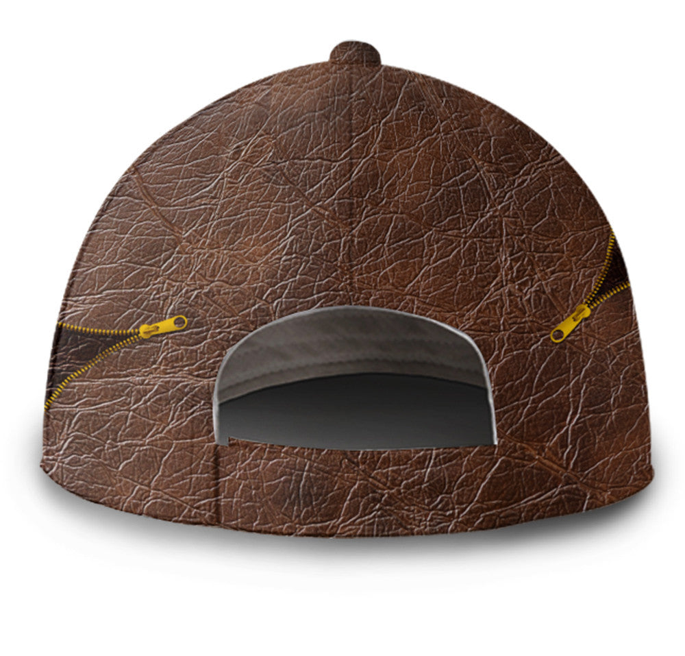 Sloth Sleep Cute Leather Hat Classic Cap Trucker Hats Custom Hats Gifts For Men & Women