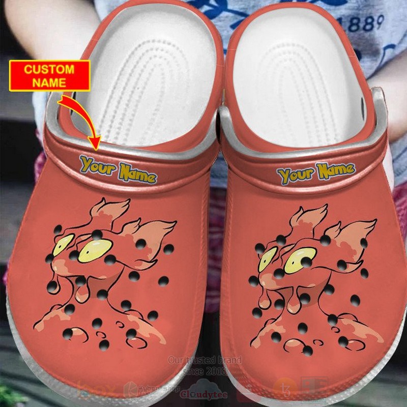 Slugma Pokemon Anime Crocs Crocband Clogs Shoes Comfortable For Men Women and Kids