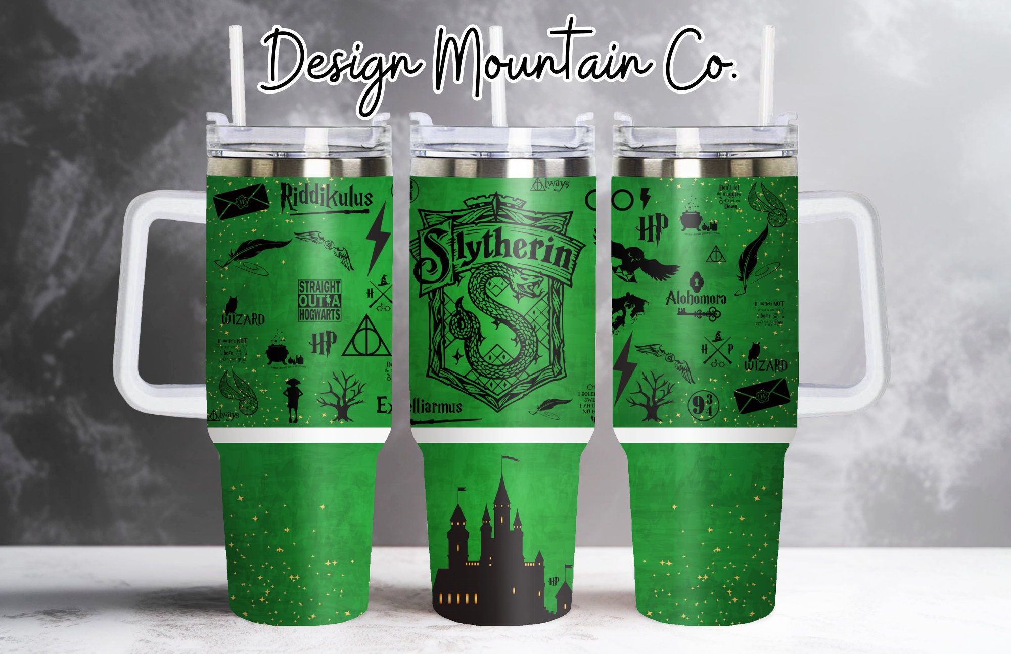 Slytherin Harry Potter Movies Custom Stanley Cup 40 oz 30 oz Tumbler With HandleTVC2301914
