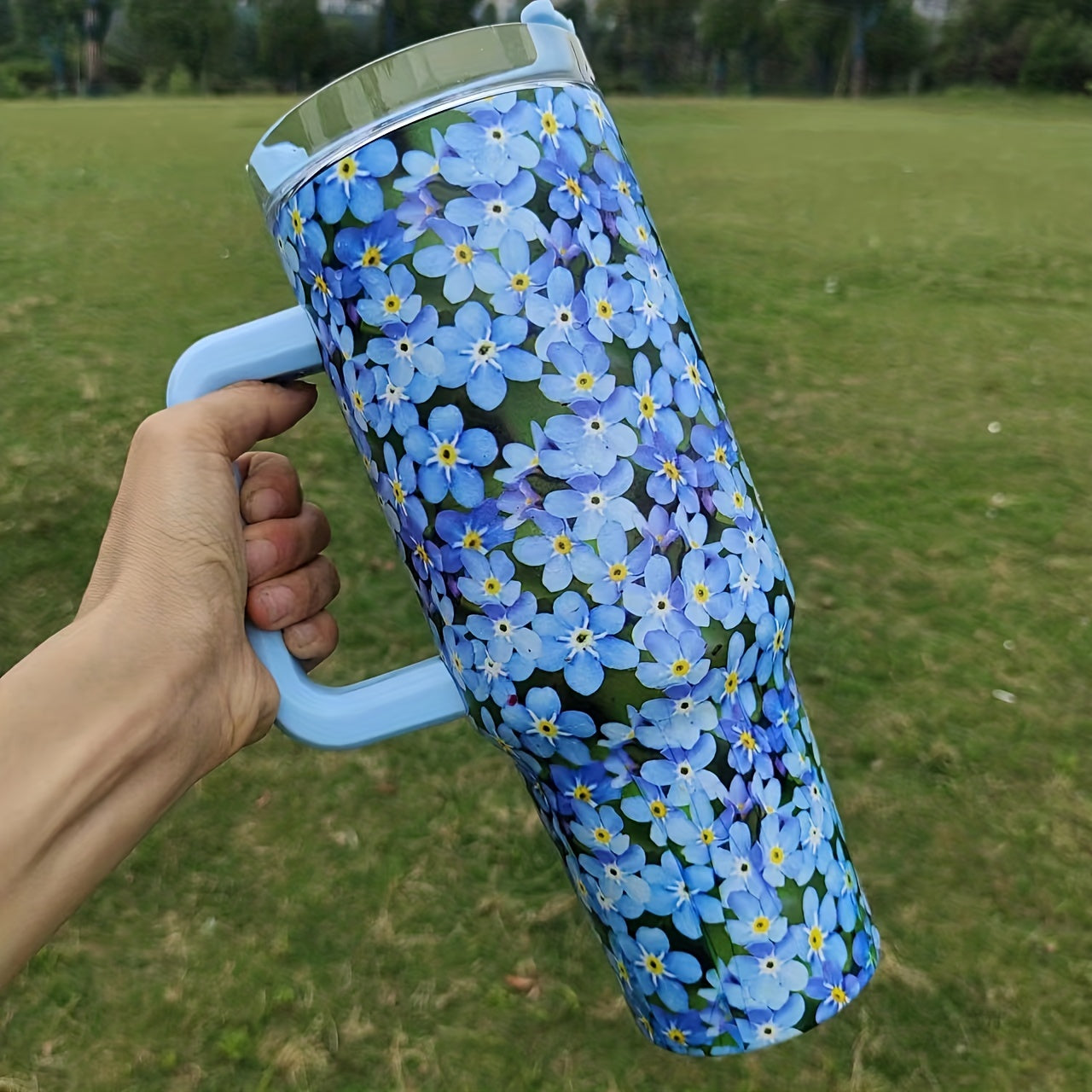 Small Flower Custom Stanley Cup 40 oz 30 oz Tumbler With HandleTVC2301659