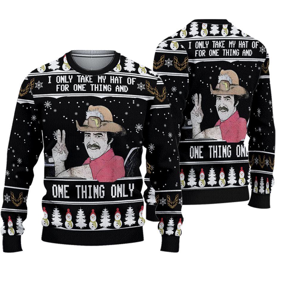Smokey And The Bandit Ugly Christmas Sweater