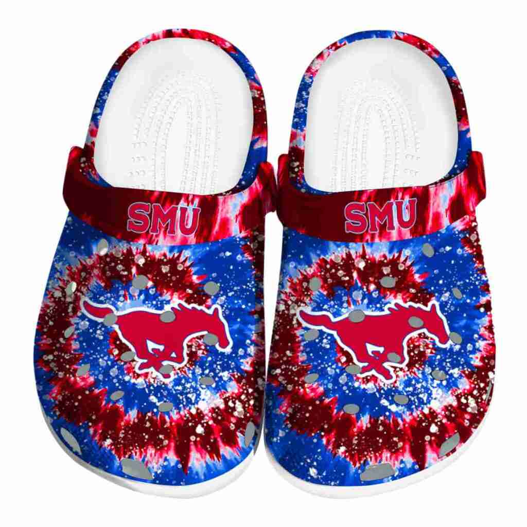 SMU Mustangs Radiant Burst Effect ClogTVC1801821