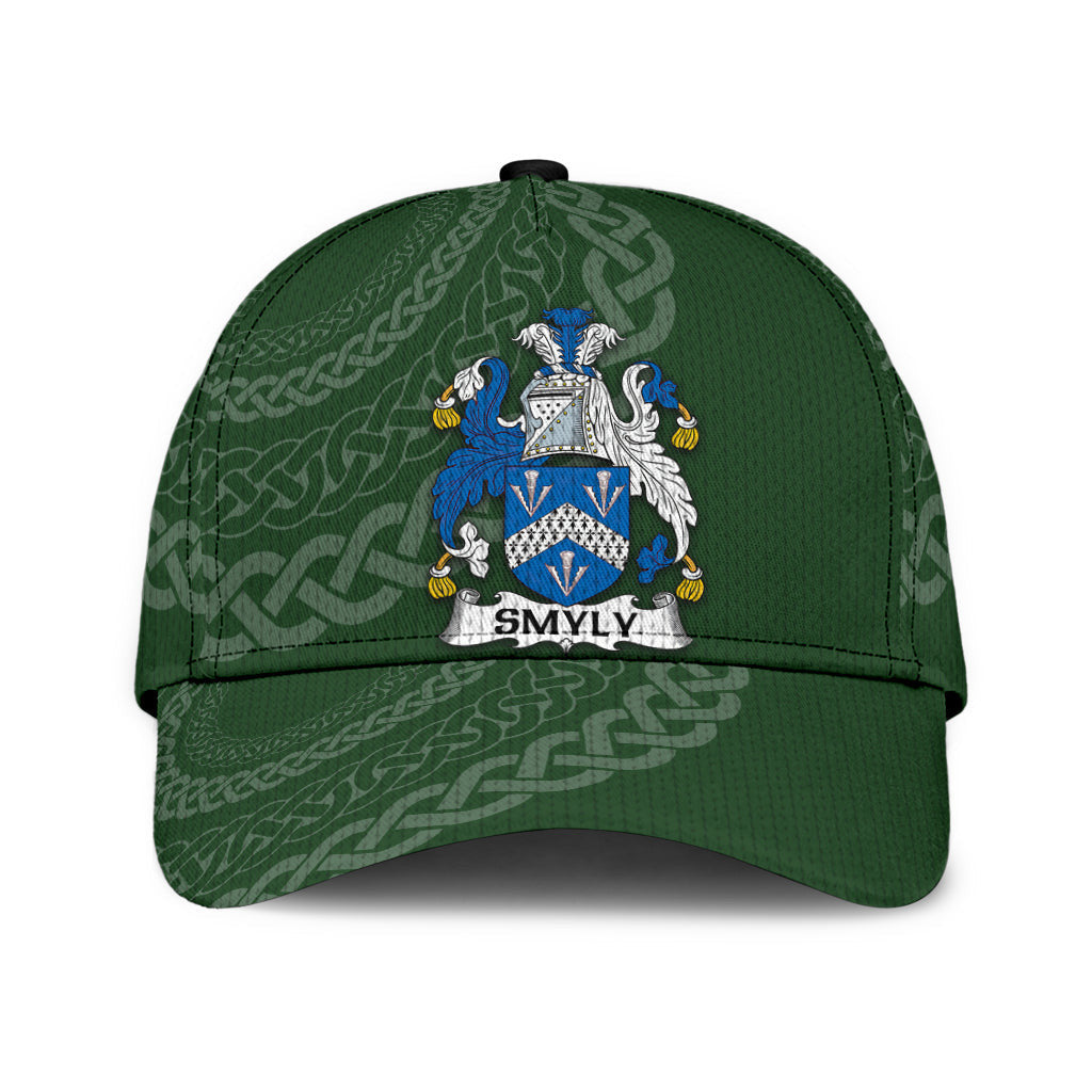 Smyly Coat Of Arms - Irish Family Crest St Patrick's Day Hat Classic Cap Trucker Hats Custom Hats Gifts For Men & Women