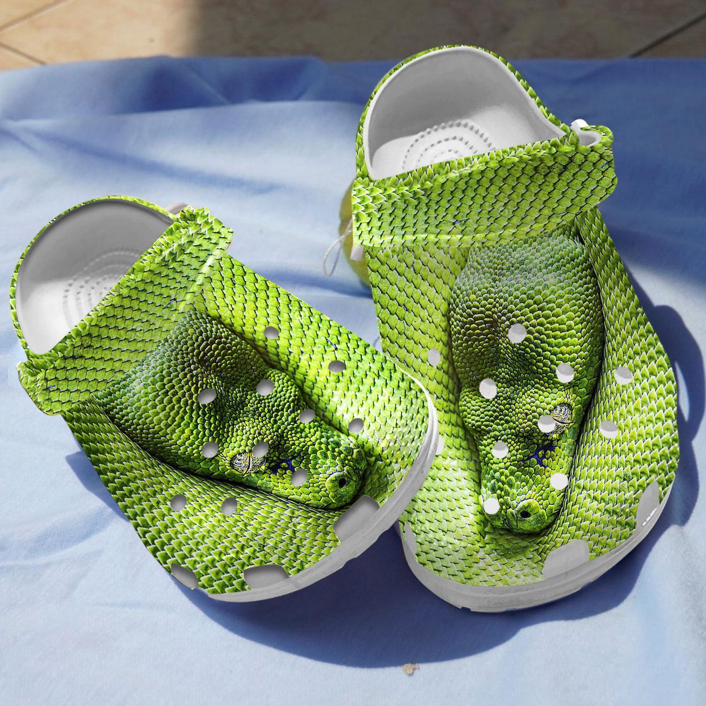 Snake Eye Crocs Crocband Clogs Shoes Comfortable For Men Women and Kids