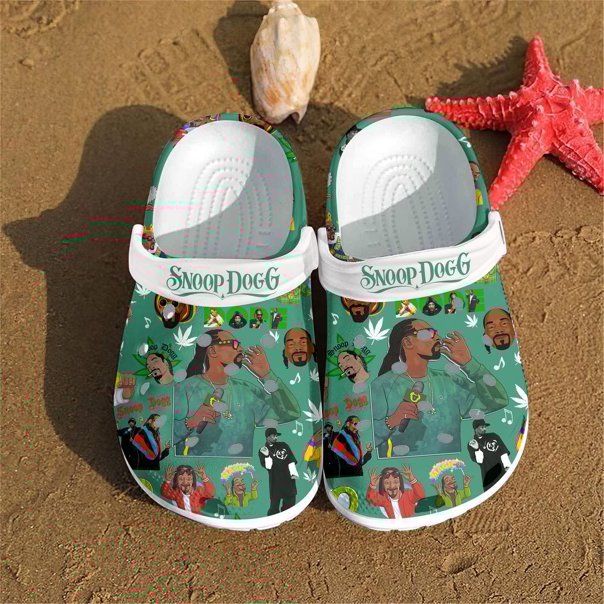 Snoop Dogg Music Crocs Crocband Clogs Shoes Comfortable For Men Women and Kids