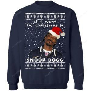 Snoop Dogg Rapper Ugly Christmas Sweater Adult 3D Funny Matching for family