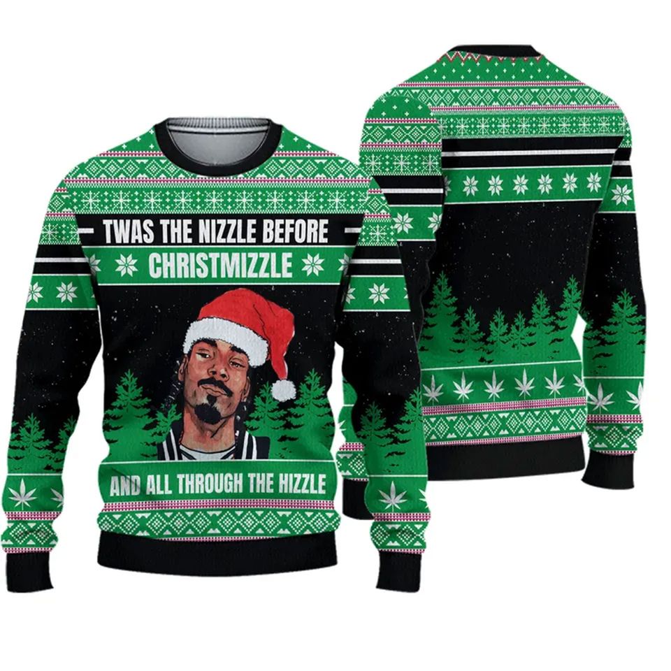 Snoop Dogg Ugly Christmas Sweater