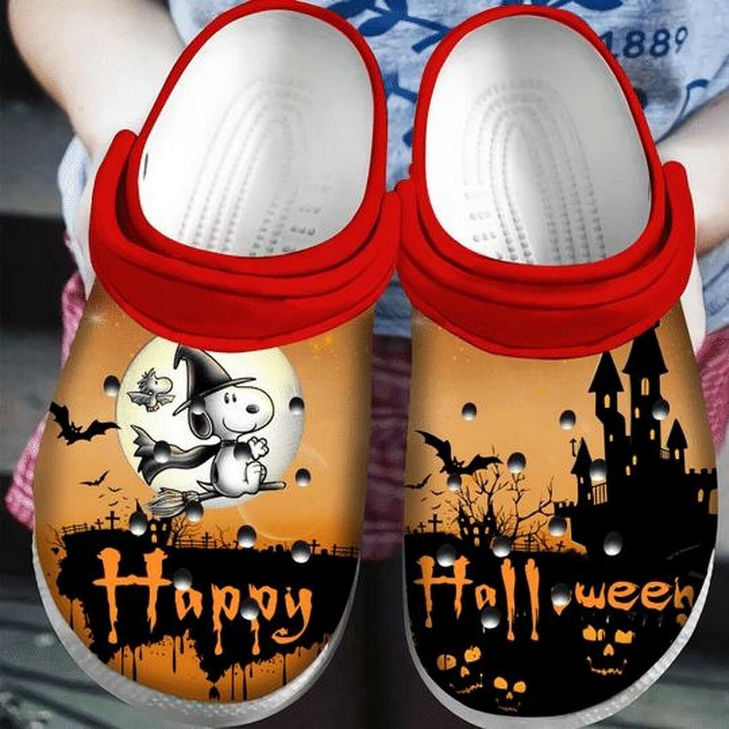 Snoopy Cartoon Crocs Crocband Clogs Shoes Comfortable For Men Women and Kids