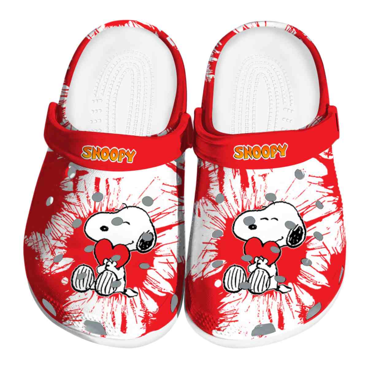 Snoopy Cartoon Crocs Crocband Clogs Shoes Comfortable For Men Women and Kids
