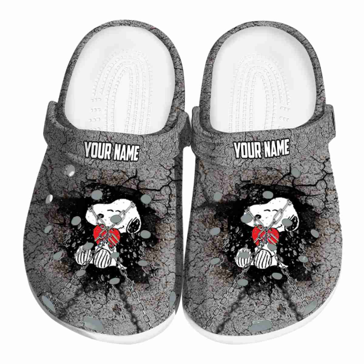 Snoopy Cartoon Crocs Crocband Clogs Shoes Comfortable For Men Women and Kids