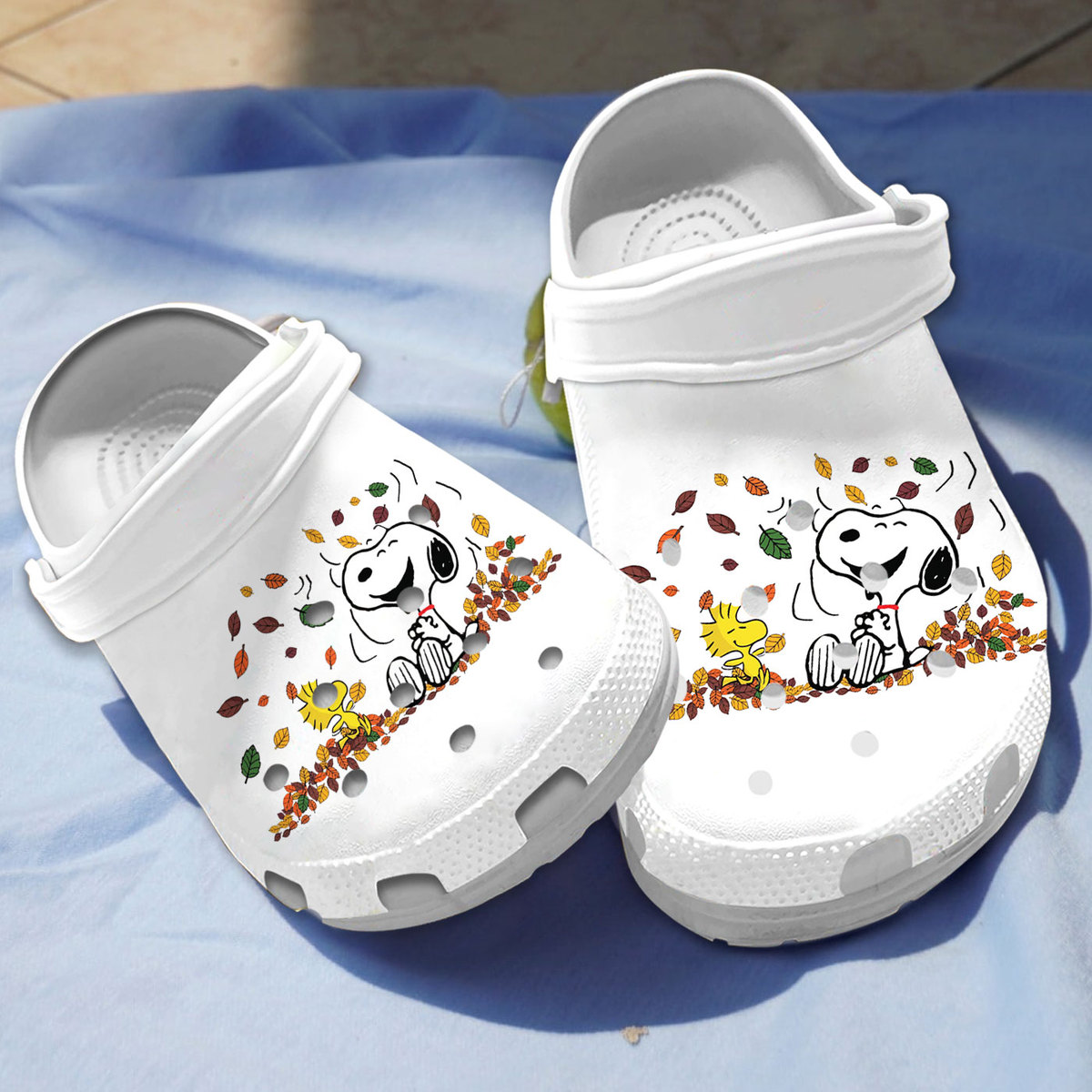 Snoopy Cartoon Crocs Crocband Clogs Shoes Comfortable For Men Women and Kids