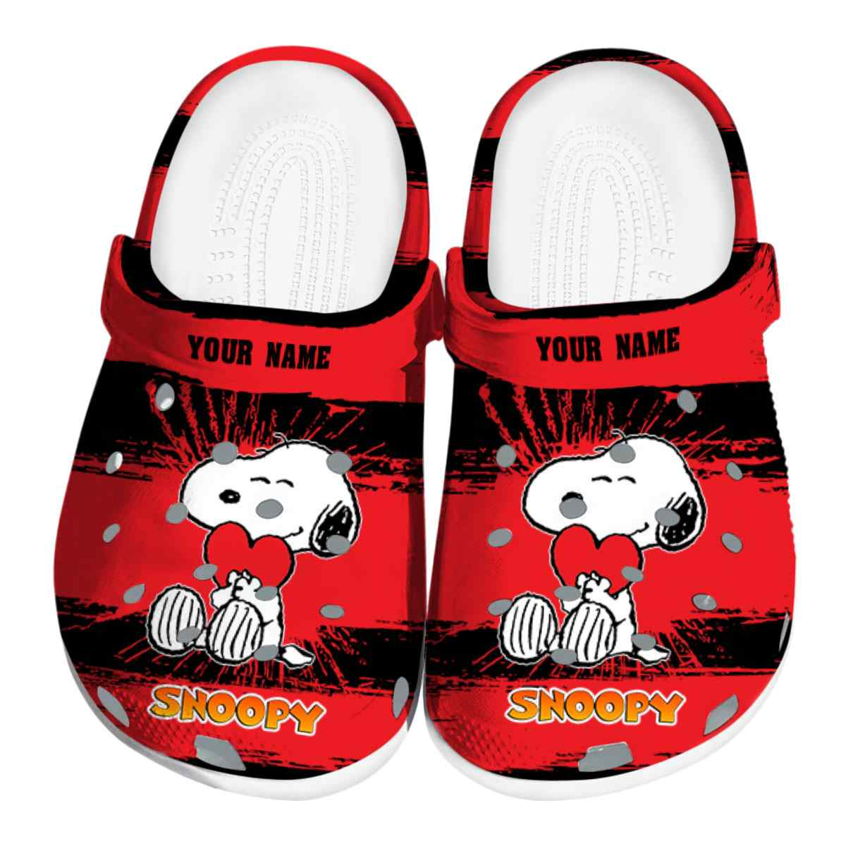 Snoopy Cartoon Crocs Crocband Clogs Shoes Comfortable For Men Women and Kids