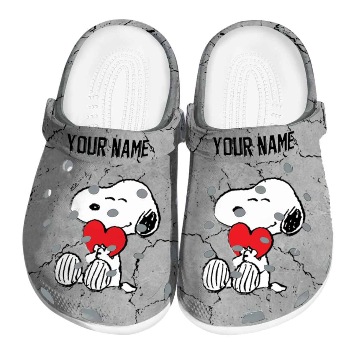 Snoopy Cartoon Crocs Crocband Clogs Shoes Comfortable For Men Women and Kids