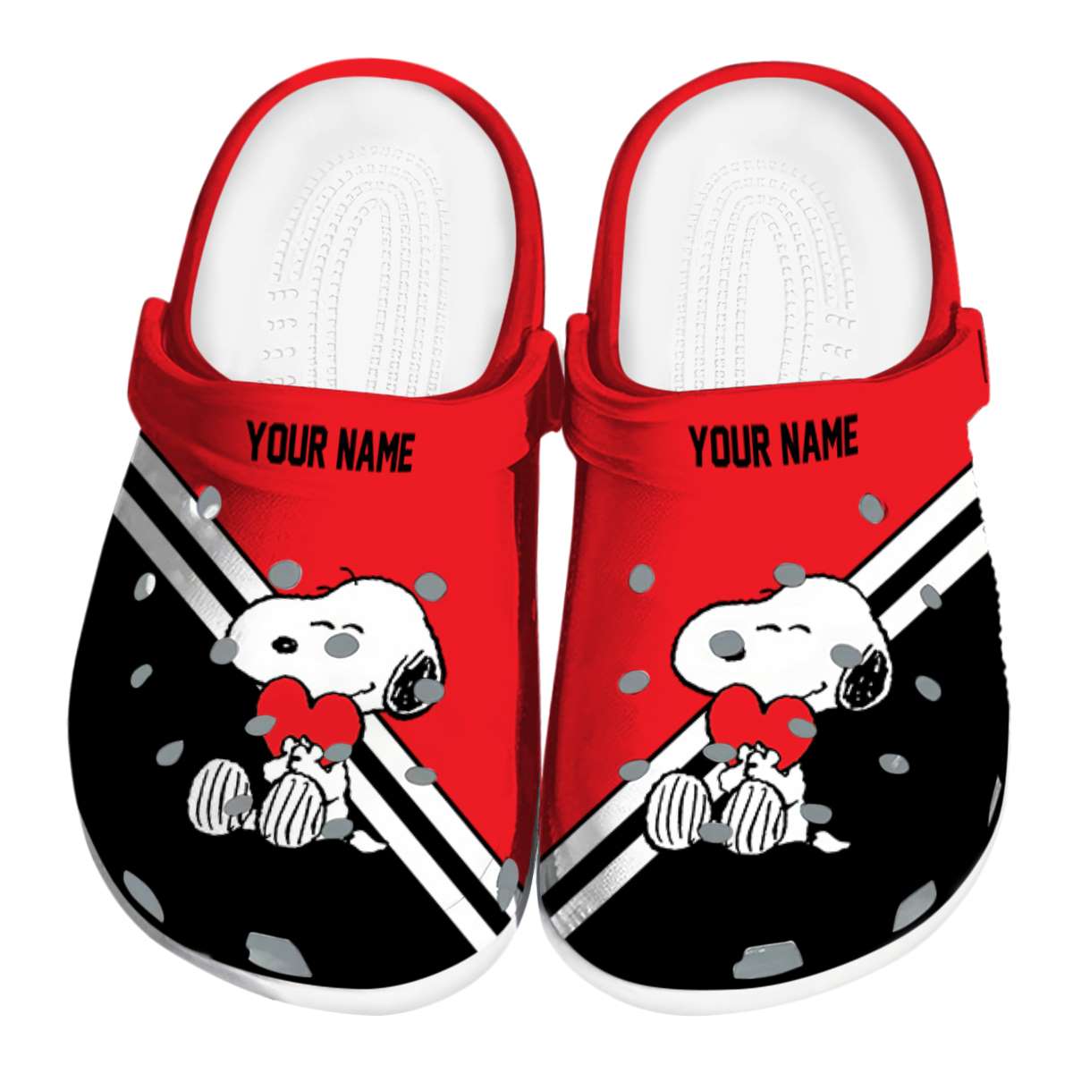 Snoopy Cartoon Crocs Crocband Clogs Shoes Comfortable For Men Women and Kids