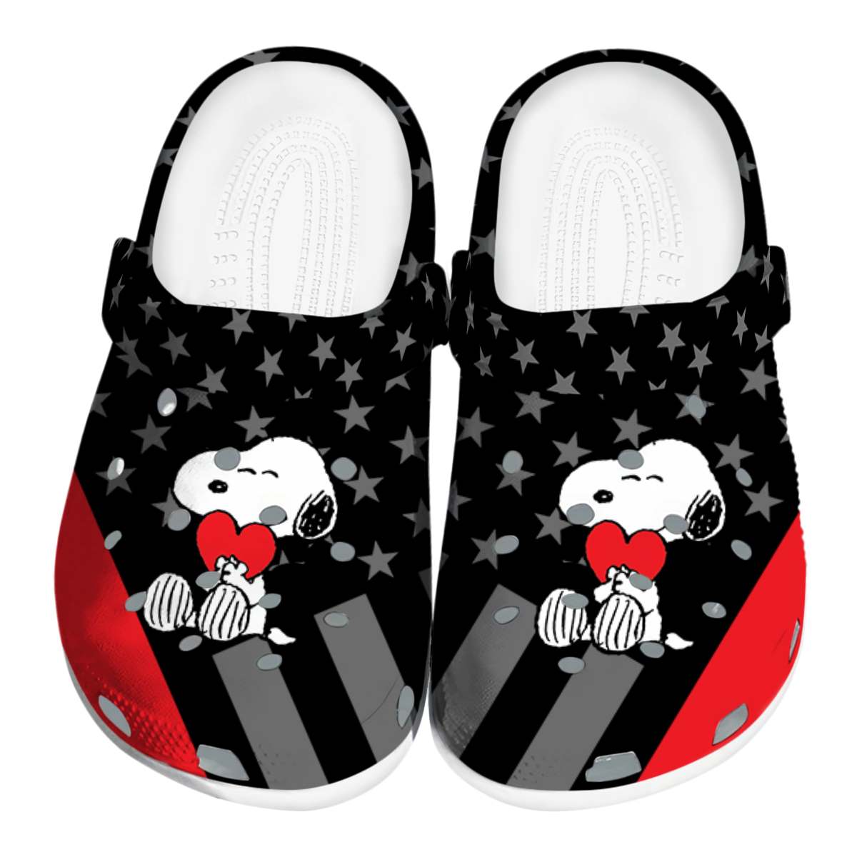 Snoopy Cartoon Crocs Crocband Clogs Shoes Comfortable For Men Women and Kids