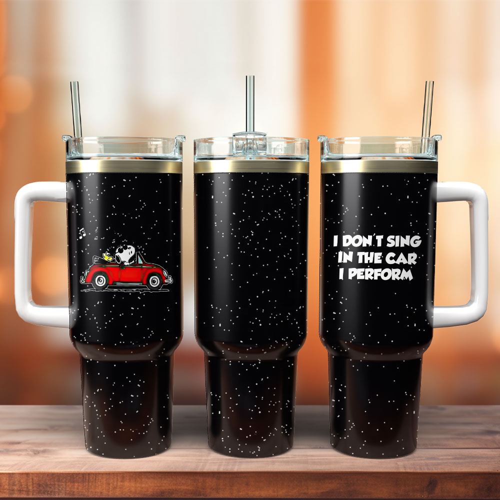 Snoopy Cartoon Custom Stanley Cup 40 oz 30 oz Tumbler With HandleTVC2301236