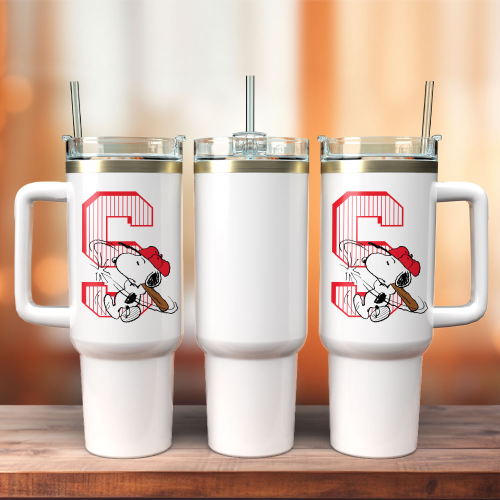 Snoopy Cartoon Custom Stanley Cup 40 oz 30 oz Tumbler With HandleTVC2301236