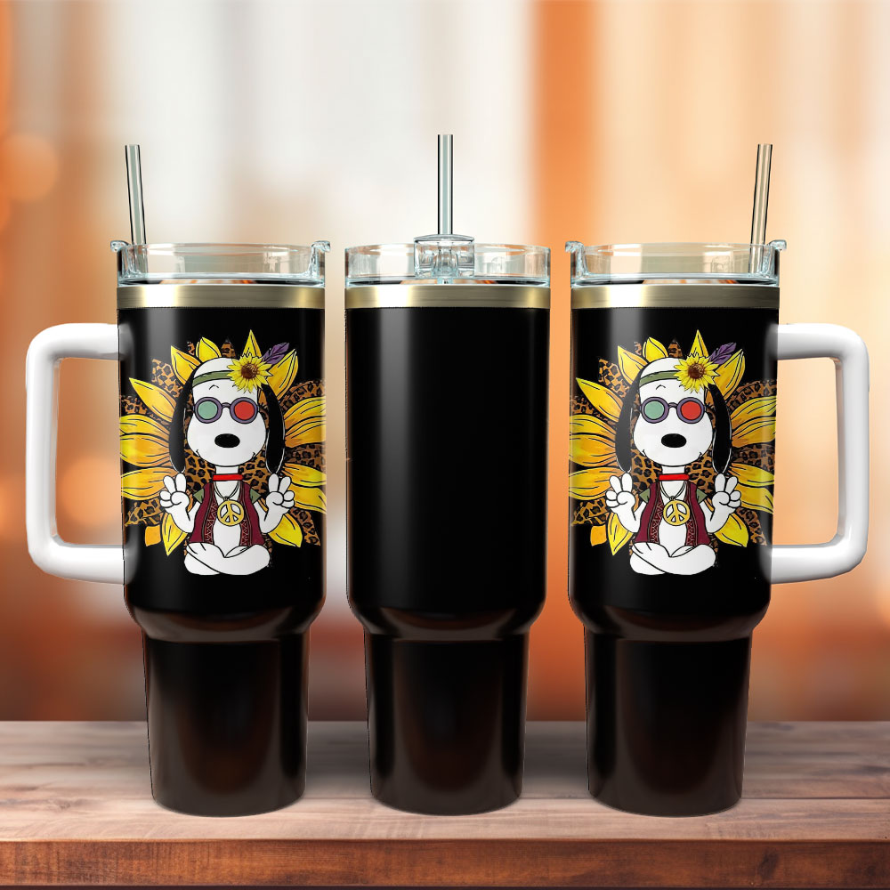 Snoopy Cartoon Custom Stanley Cup 40 oz 30 oz Tumbler With HandleTVC2301254