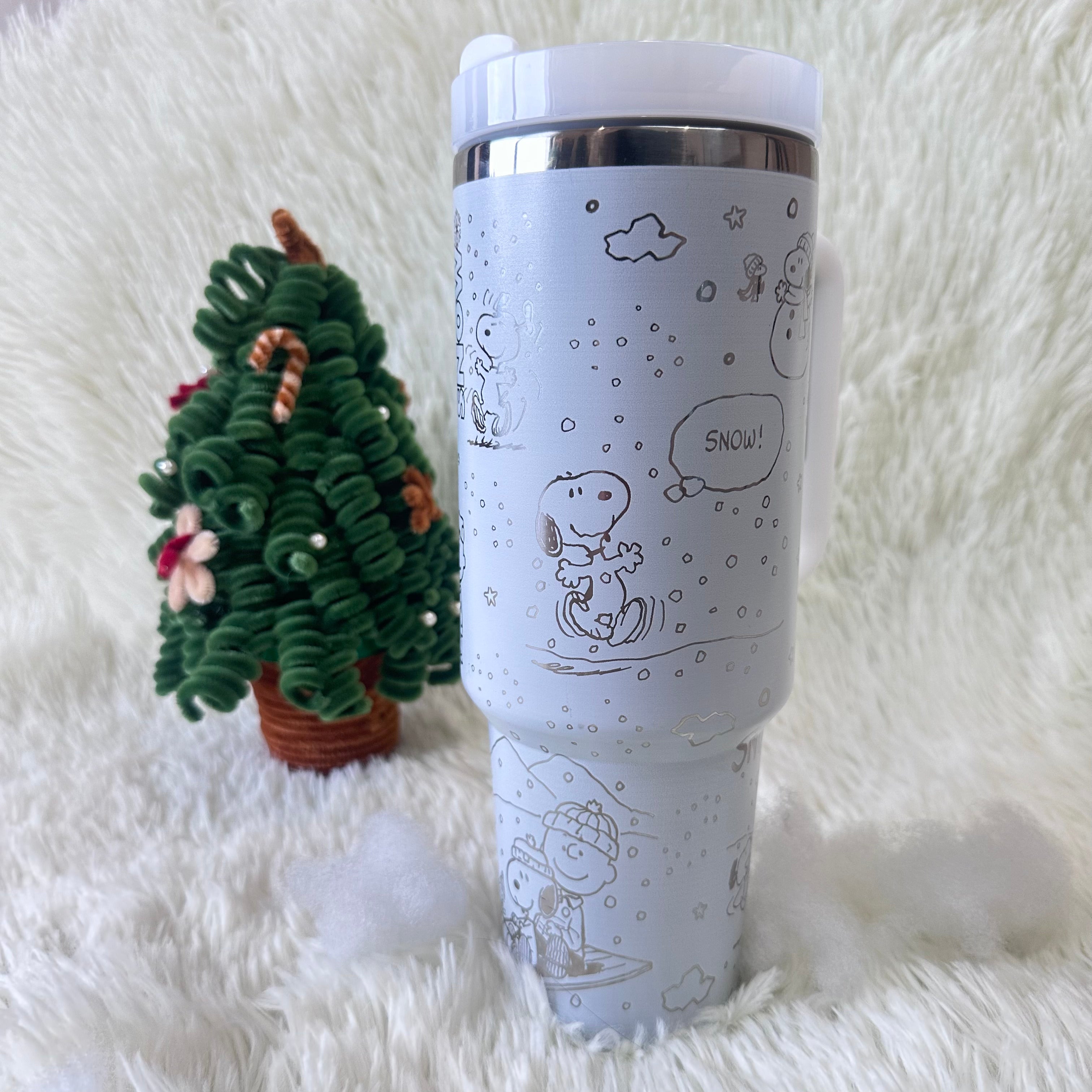 Snoopy Cartoon Custom Stanley Cup 40 oz 30 oz Tumbler With HandleTVC2301773 - Image 4
