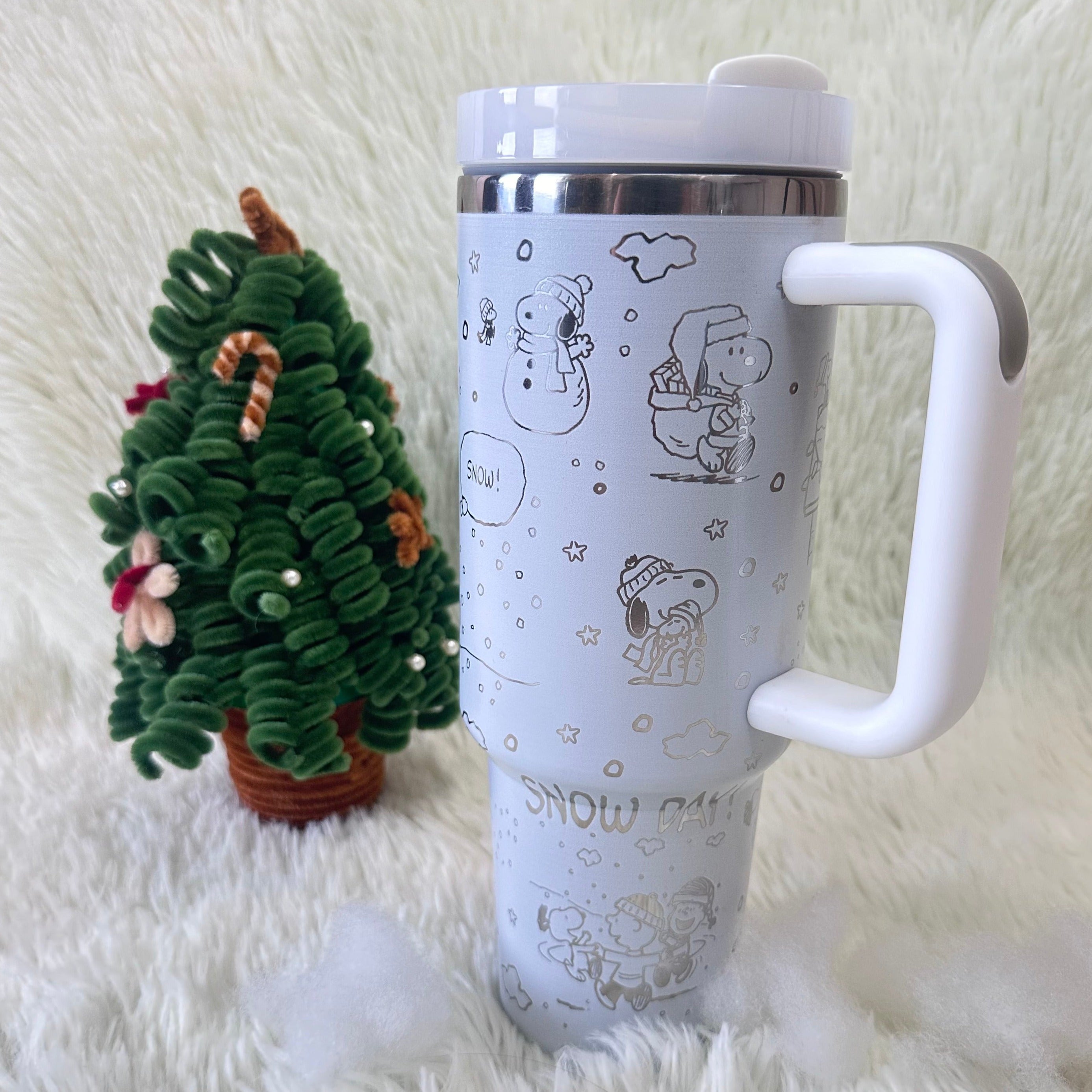 Snoopy Cartoon Custom Stanley Cup 40 oz 30 oz Tumbler With HandleTVC2301773 - Image 5