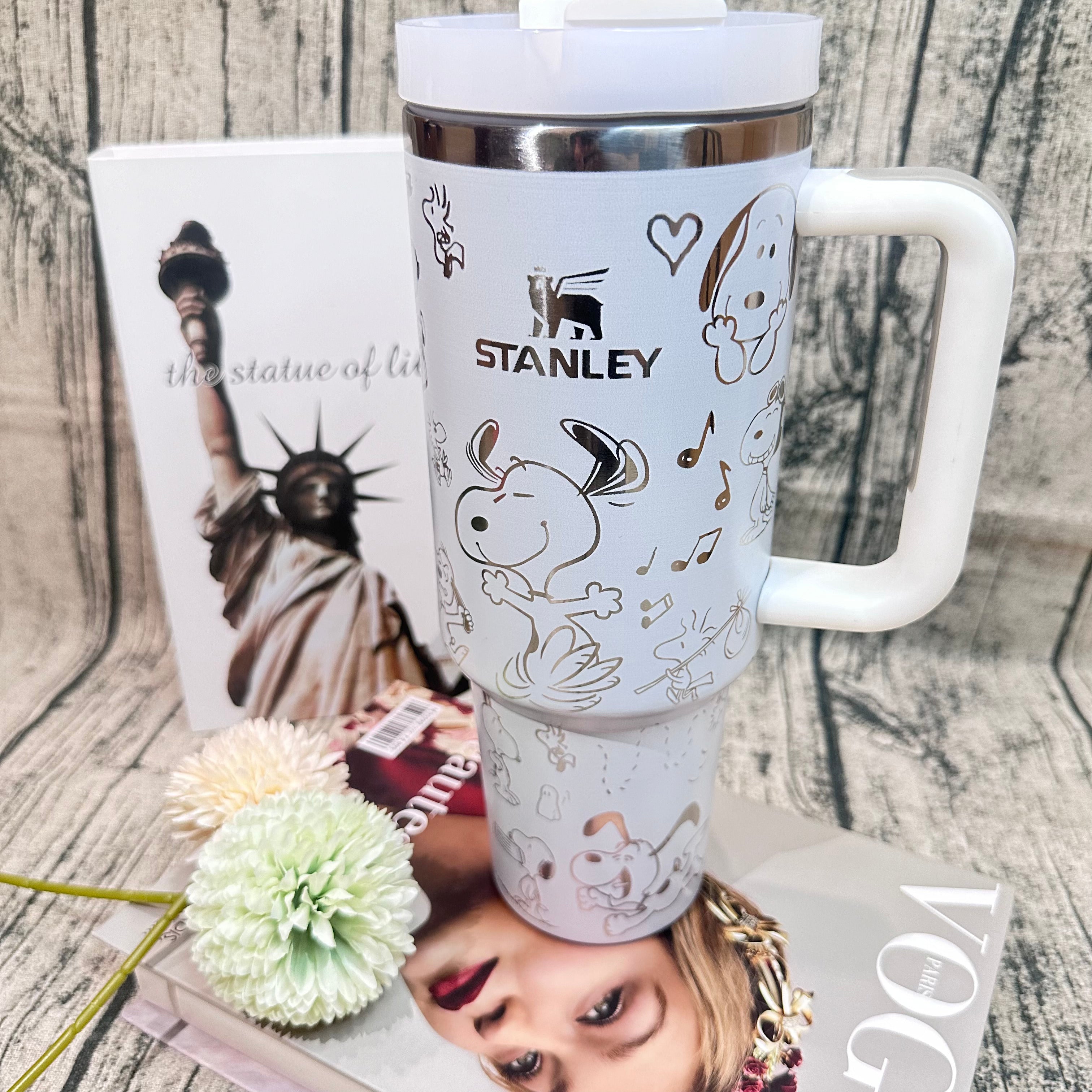 Snoopy Cartoon Custom Stanley Cup 40 oz 30 oz Tumbler With HandleTVC2301773 - Image 4