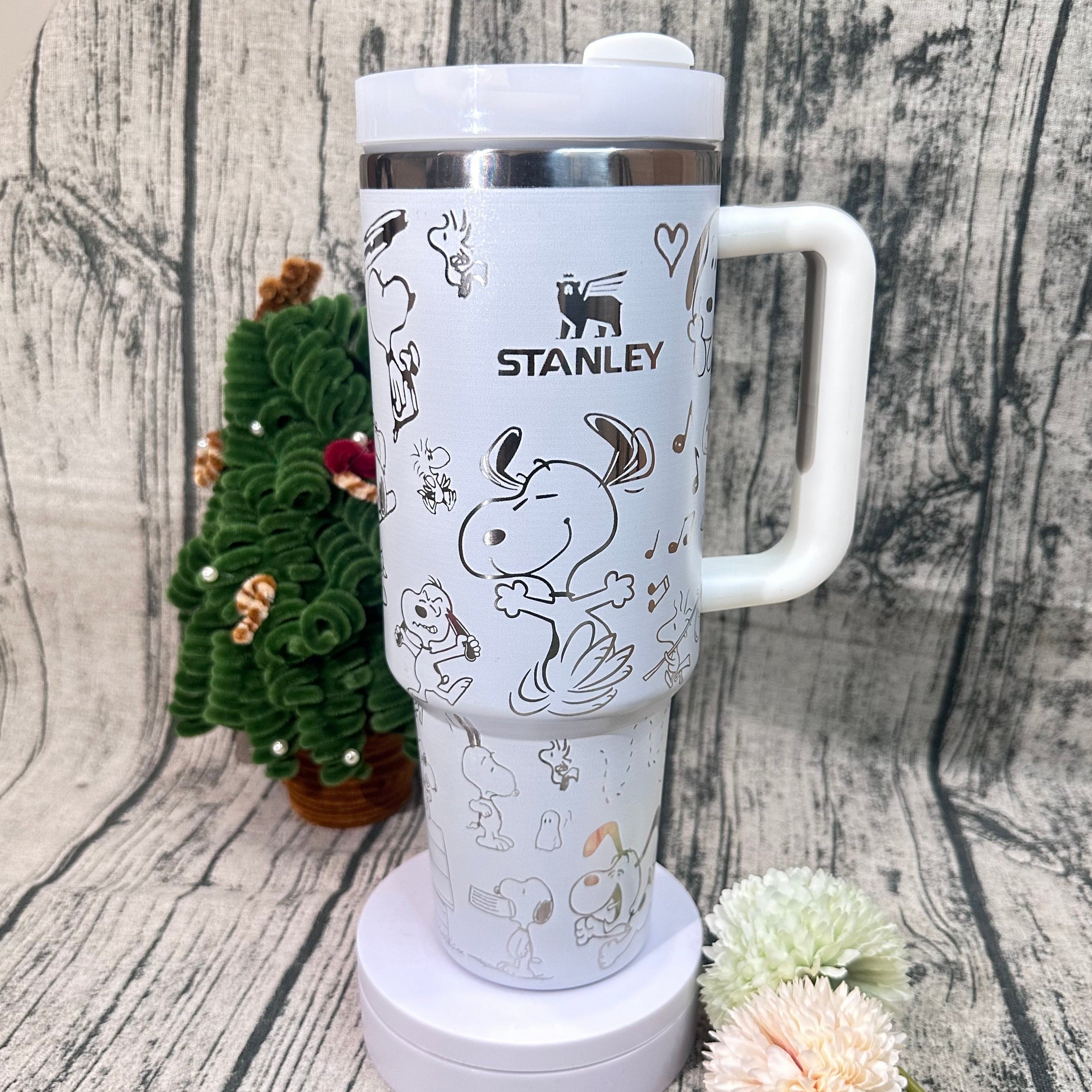 Snoopy Cartoon Custom Stanley Cup 40 oz 30 oz Tumbler With HandleTVC2301773