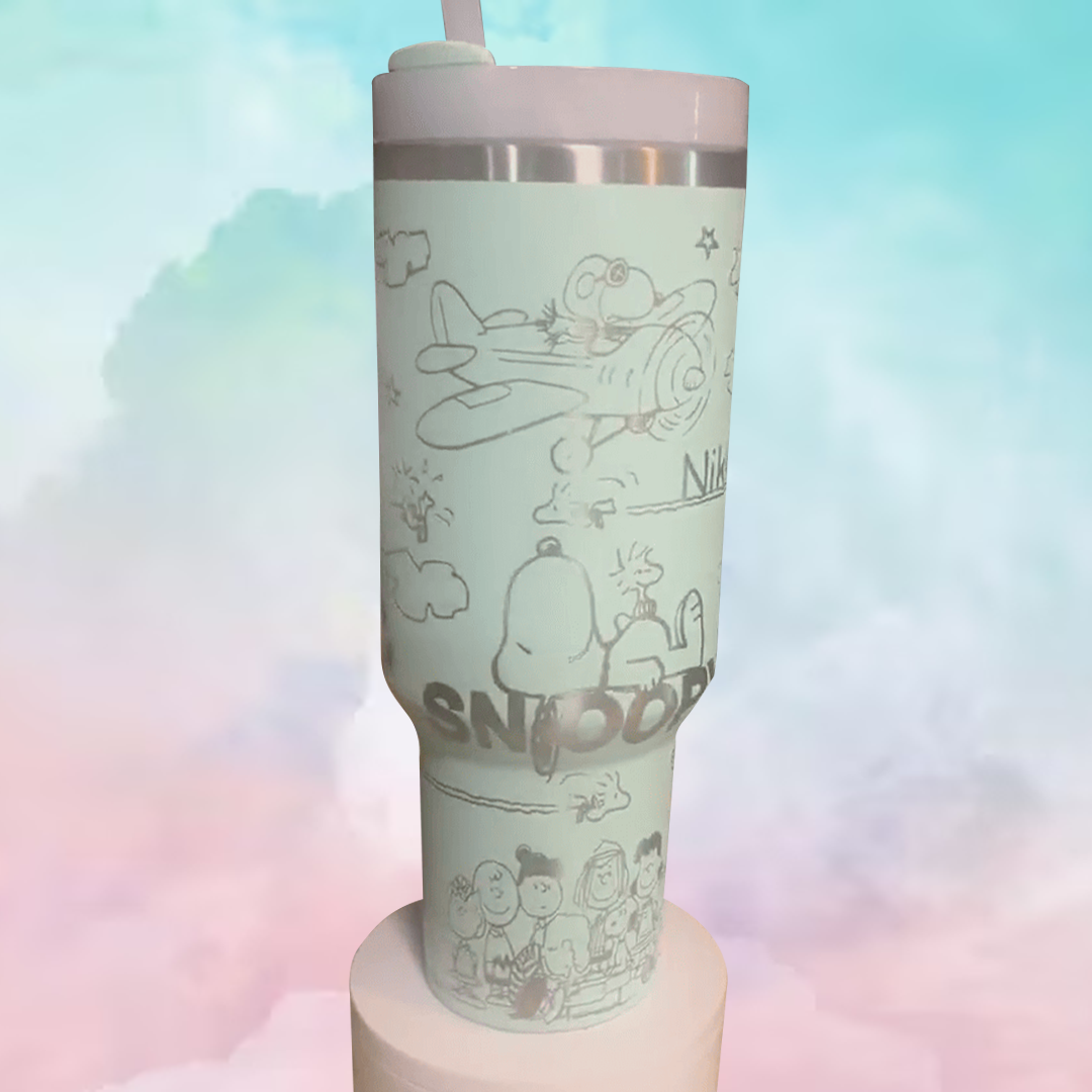 Snoopy Cartoon Custom Stanley Cup 40 oz 30 oz Tumbler With HandleTVC2301773 - Image 3