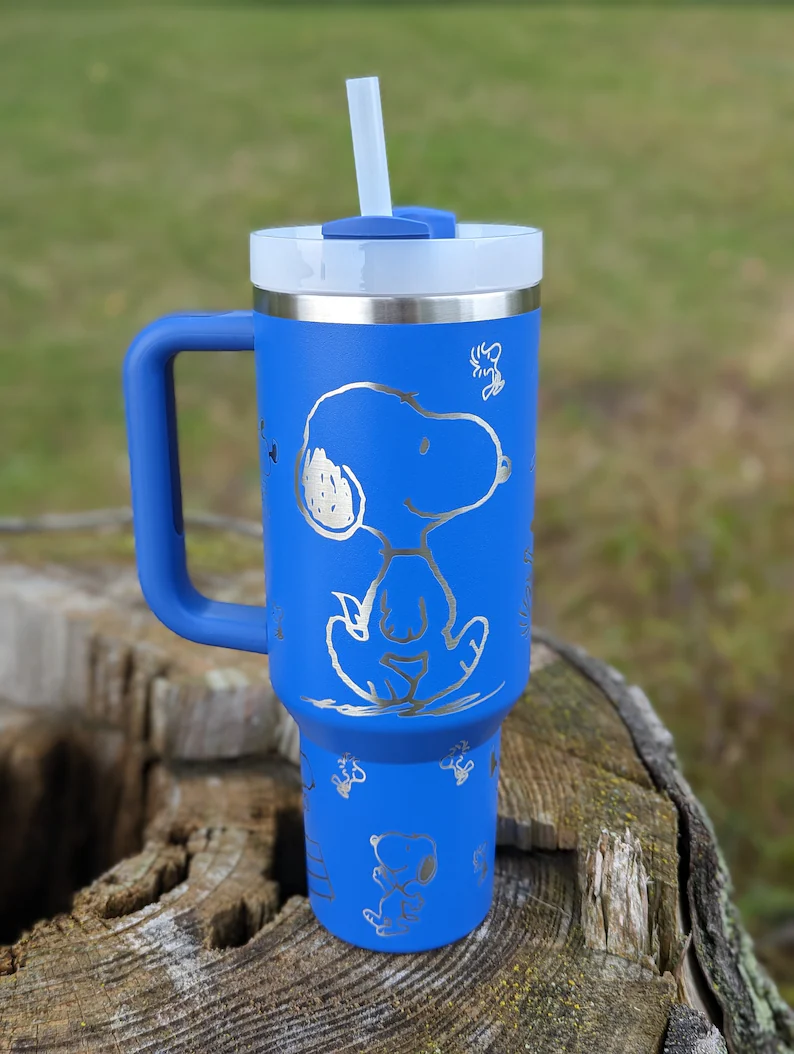 Snoopy Cartoon Custom Stanley Cup 40 oz 30 oz Tumbler With HandleTVC2301773