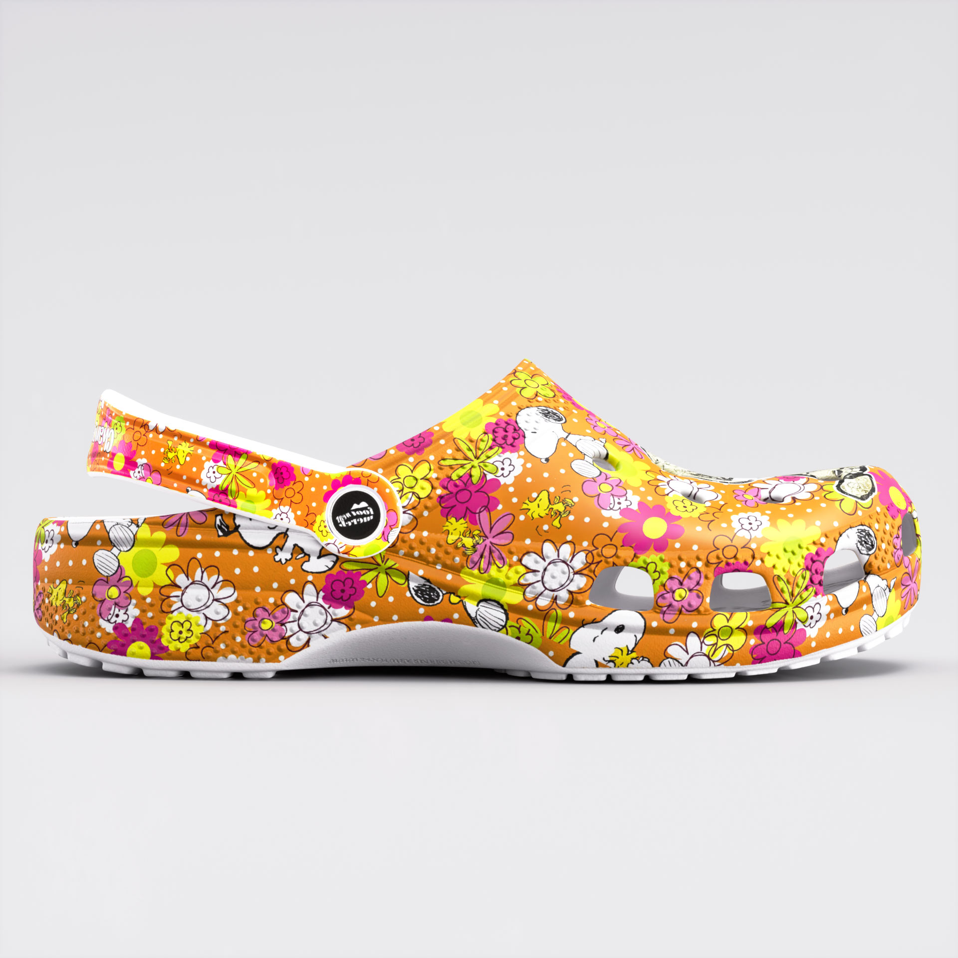 Snoopy Flower Crocs 3D Clog Shoes for Women Men Kids