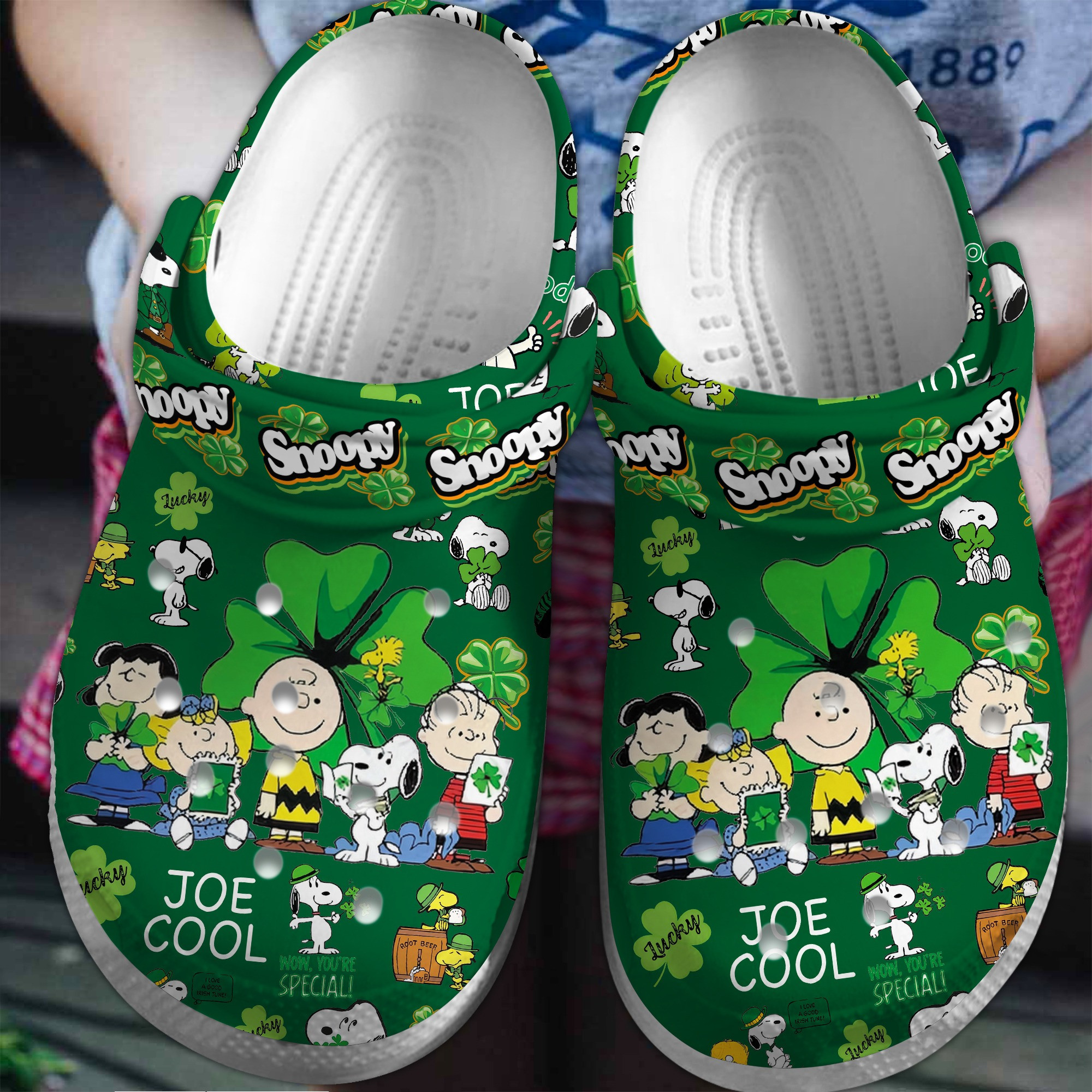 Snoopy Peanuts Cartoon Crocs Crocband Clogs Shoes Comfortable For Men Women and Kids